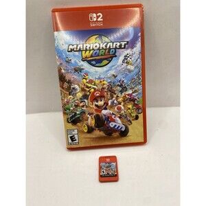 Mario Kart World Nintendo Switch 2, 2025, Racing Game Excellent Condition W Box